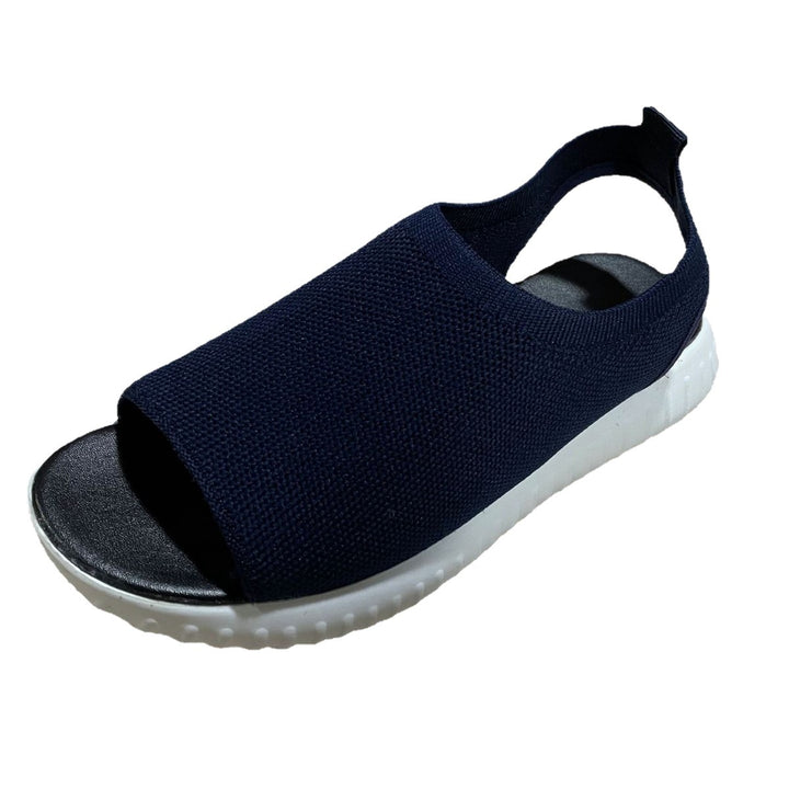 Dame Slip-On Sandaler med åndbart netoverflade og skridsikker sål Stilla