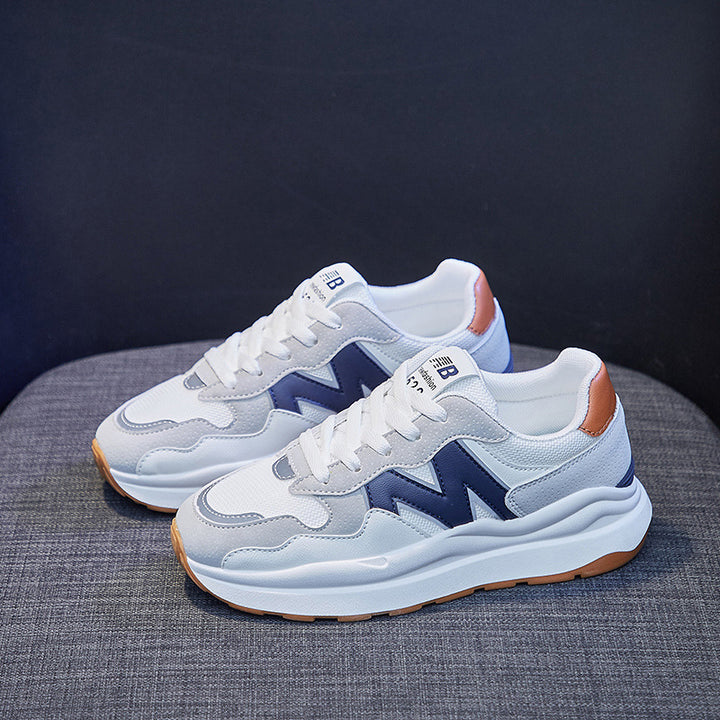Dame Komfortable Lifestyle-Sneakers med polstret sål Stilla