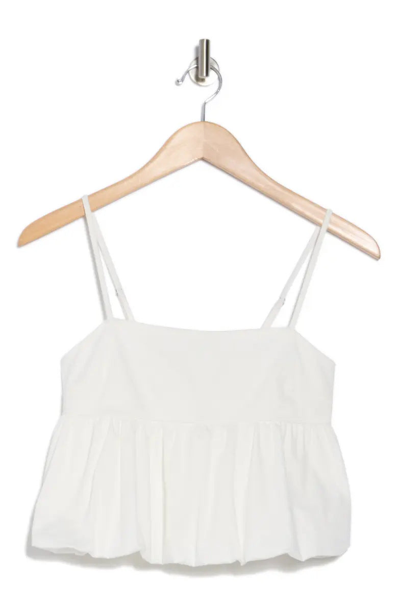 Dame let bomuldsbluse med flydende snit Skovae