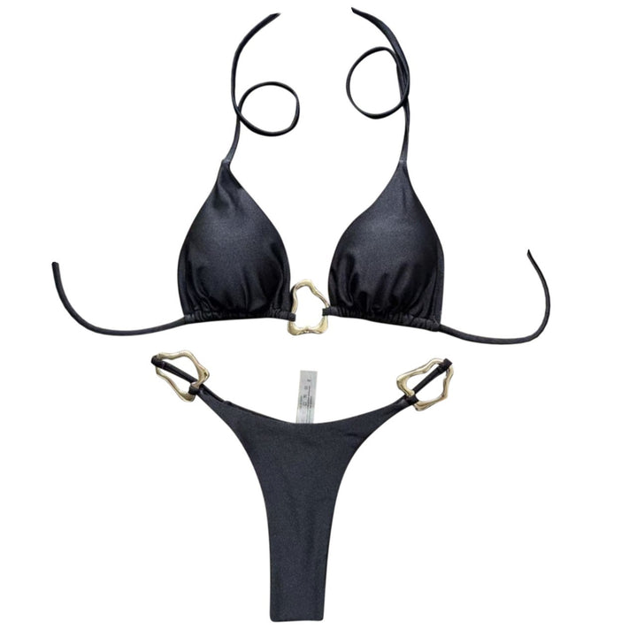 Dame Triangel-Bikini med luksuriøse accenter Skovae