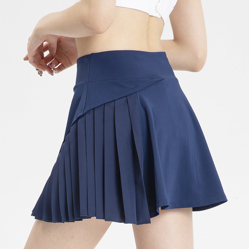 Dame Sporty Plisseret Nederdel Stilla