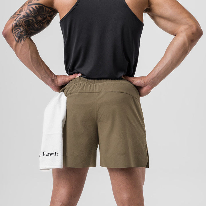 Herrer Åndbare sportsshorts med sidelommer Stilla