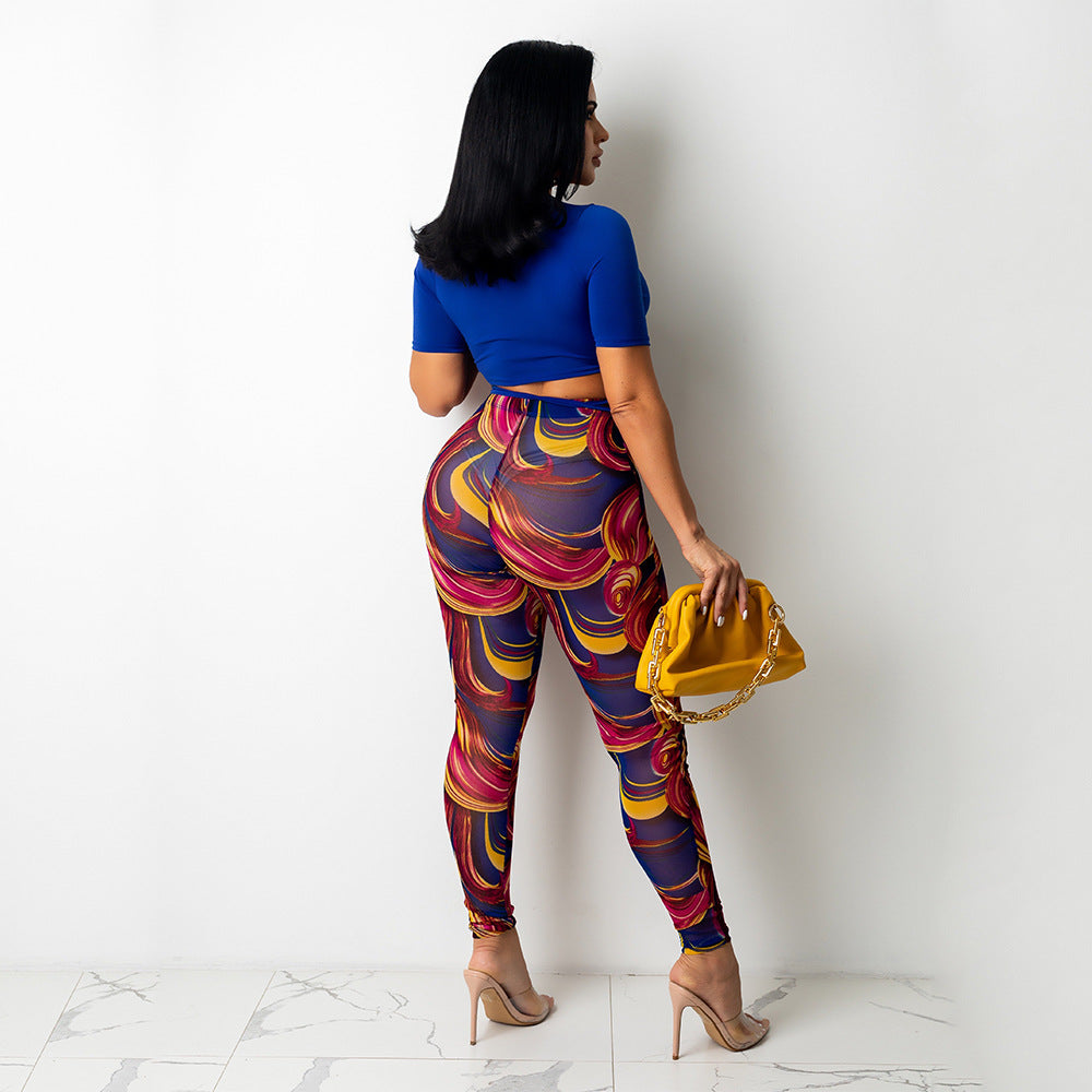 Dame Højt skårne Mode Leggings Stilla