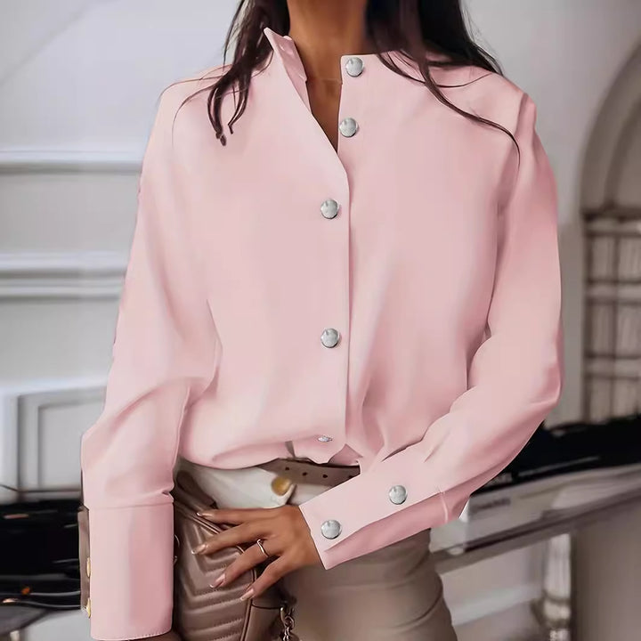 Dame Modejakke med elegante knapper Stilla