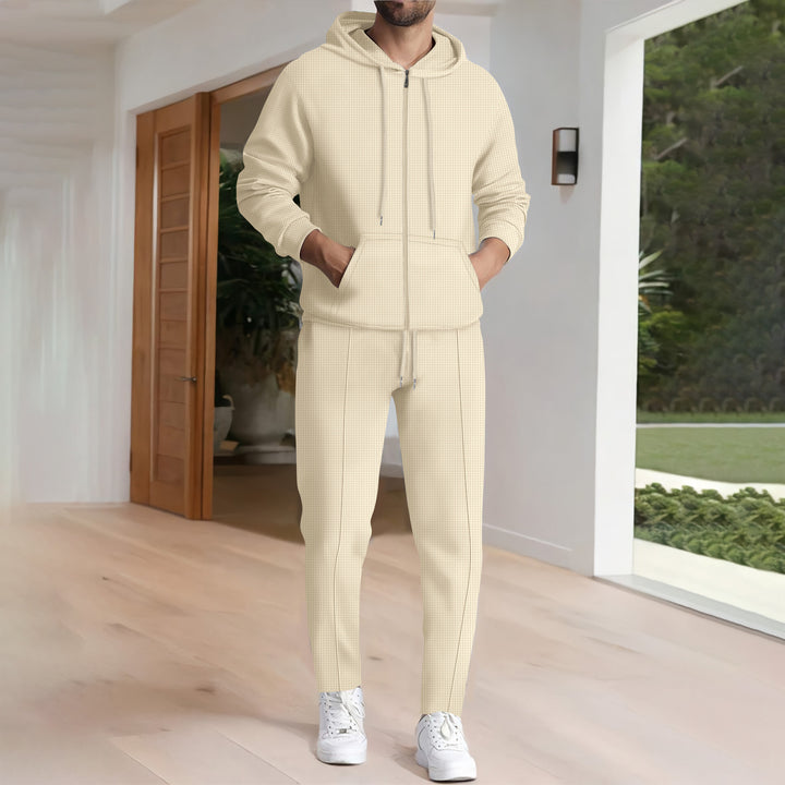 Herre fritids-hoodie-sæt med moderne design Stilla