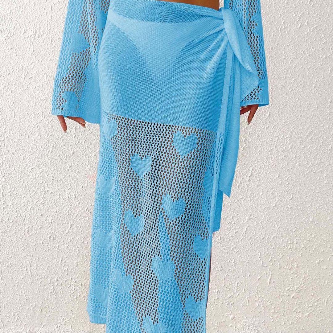 Damer transparent Hæklet Strandsarong Skovae