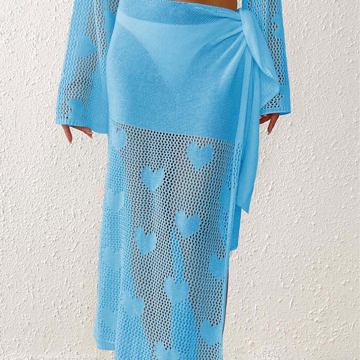 Damer transparent Hæklet Strandsarong Skovae