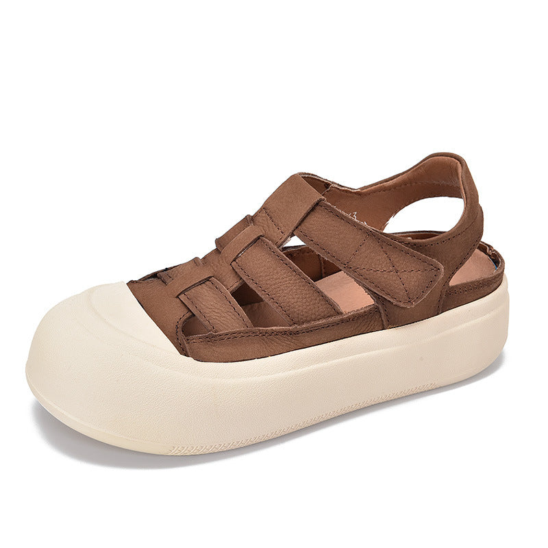 Damer Åndbare Sandaler med praktisk Velcro og innovativt design Stilla