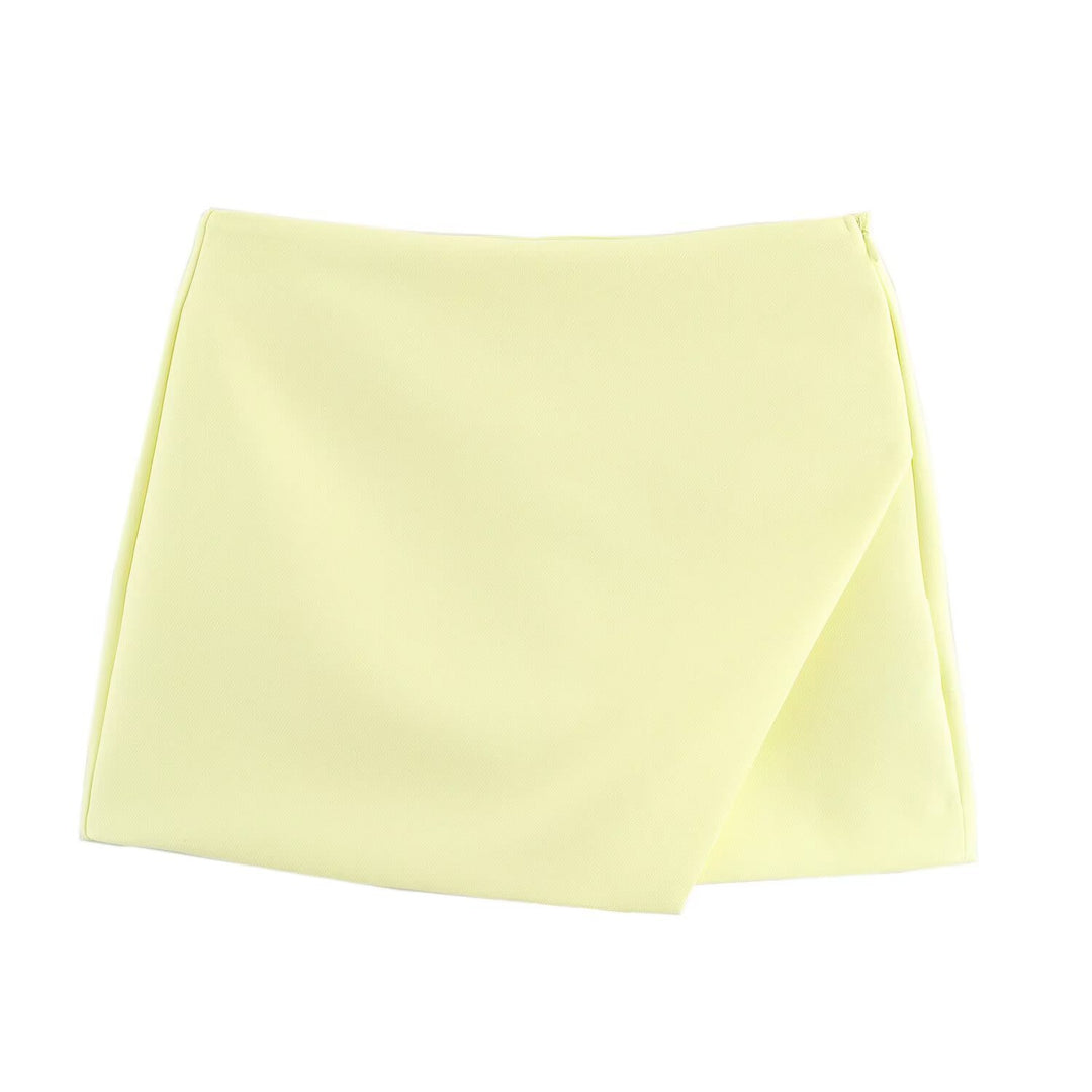 Dame mode wrap shorts lavet af højkvalitets, elastisk materiale Skovae