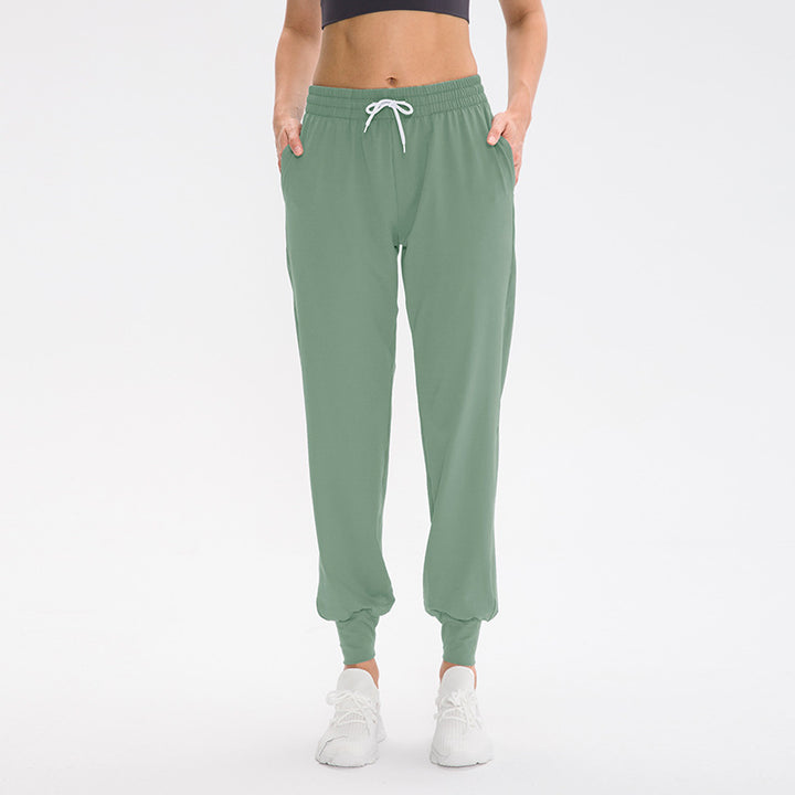 Dame sportlige joggingbukser med elastisk talje og praktiske lommer Stilla