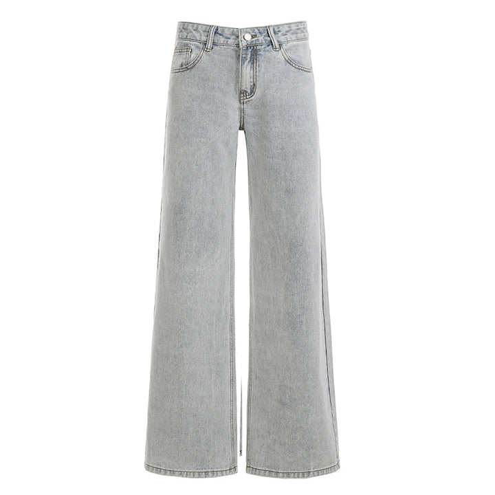 Dame høje skårne løse jeans Skovae