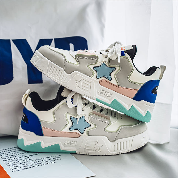 Femme Trendy Chunky Sål Sneakers Stilla