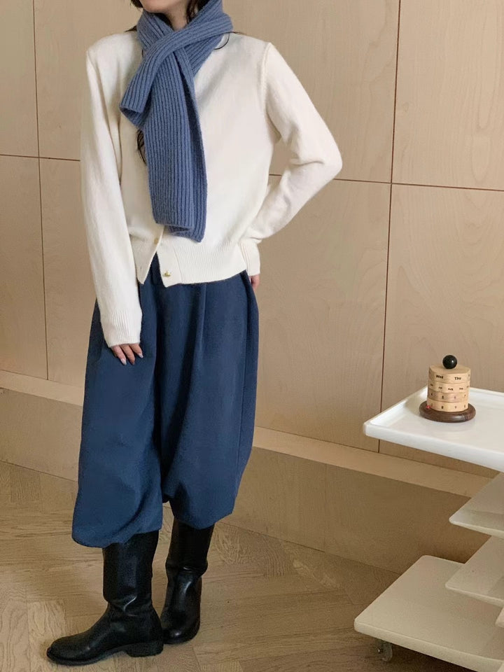 Kvinders cardigan med elegante knapdetaljer og blødt materiale Stilla