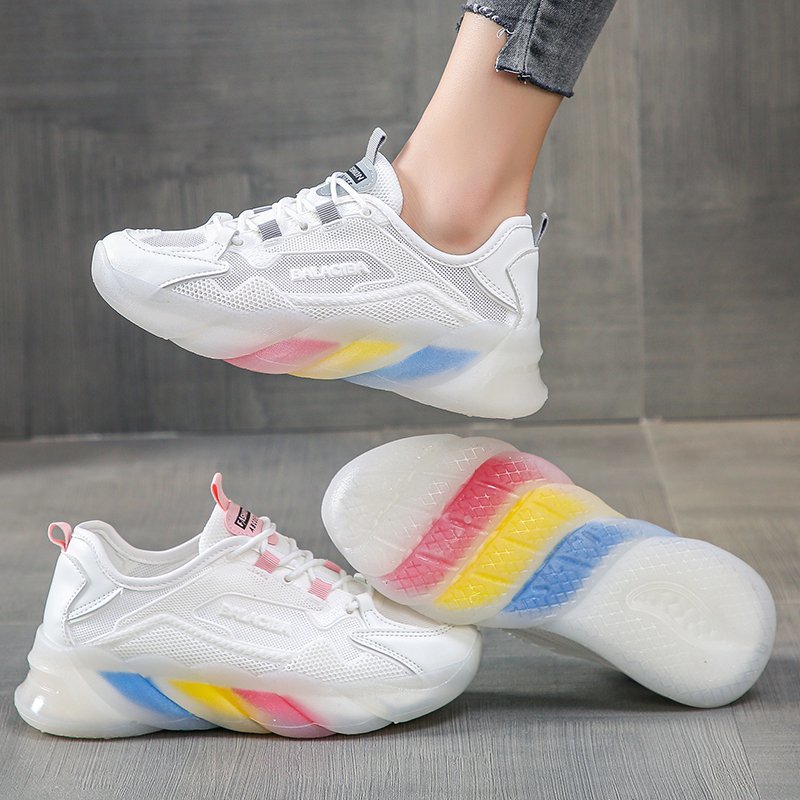 Dame mode Sneakers med futuristisk design og attraktiv sål Stilla