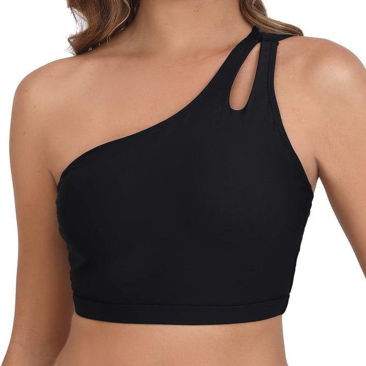 Dame Sporty Cropped Top Skovae