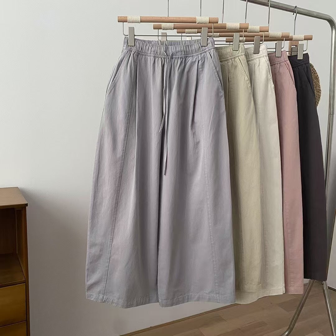 Femme Højtaljede Løse Pasform Culotte-Bukser Stilla