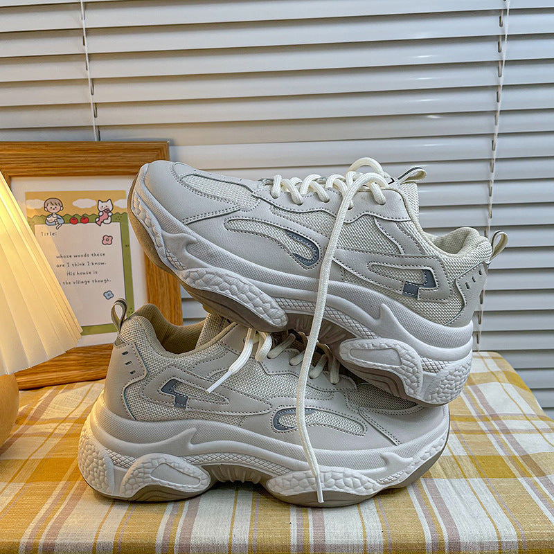 Dame Sporty sneakers med åndbart mesh-overflade og dæmpende sål Stilla