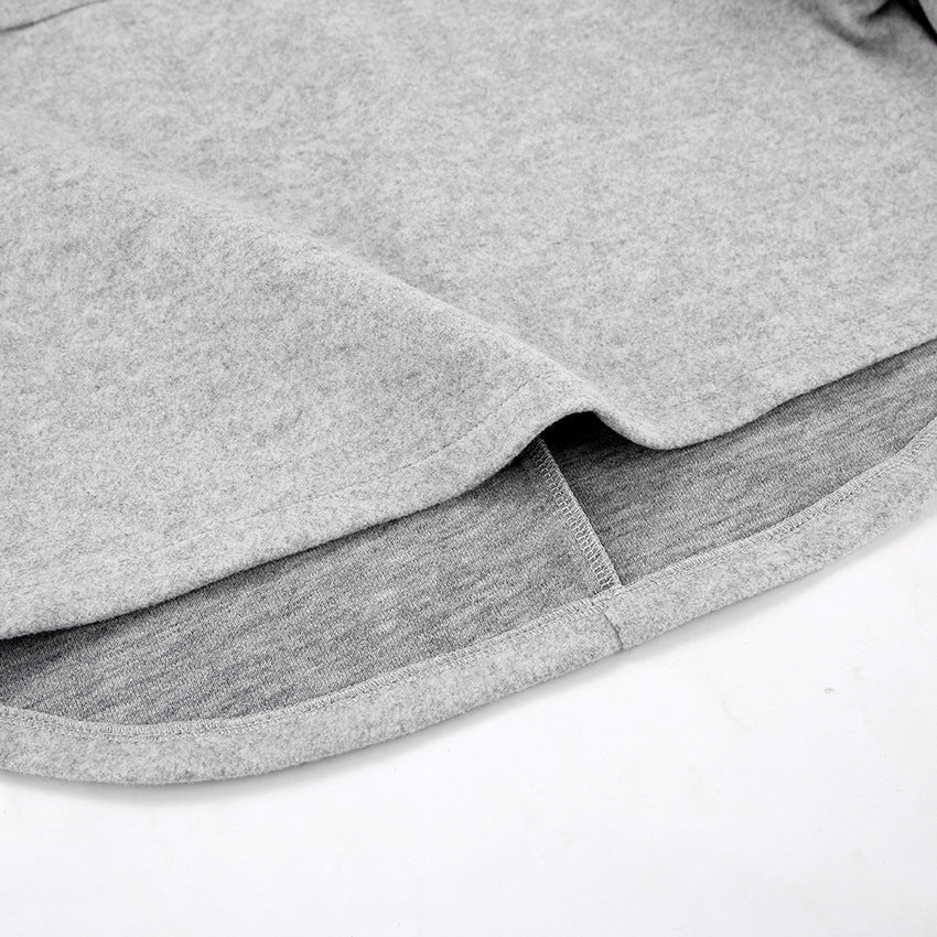 Dame moderat sæt med cropped sweater og figurformet nederdel Stilla