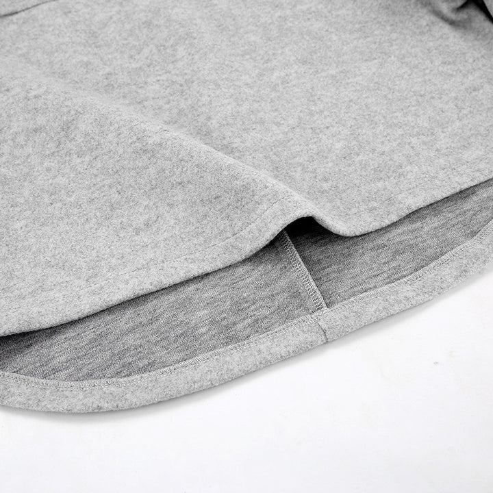 Dame moderat sæt med cropped sweater og figurformet nederdel Stilla