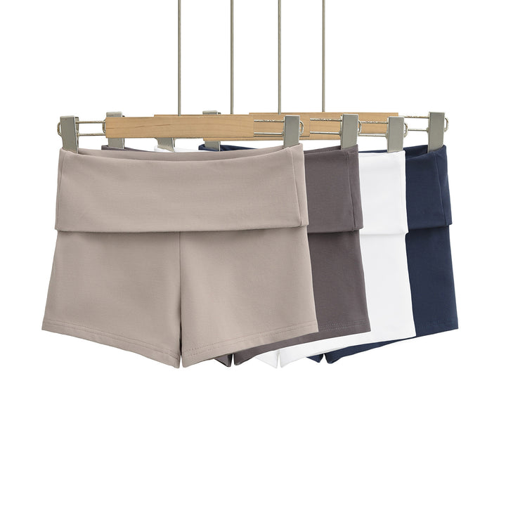 Dame Sporty Shorts med høj talje og komfortabel elastan-indhold Stilla