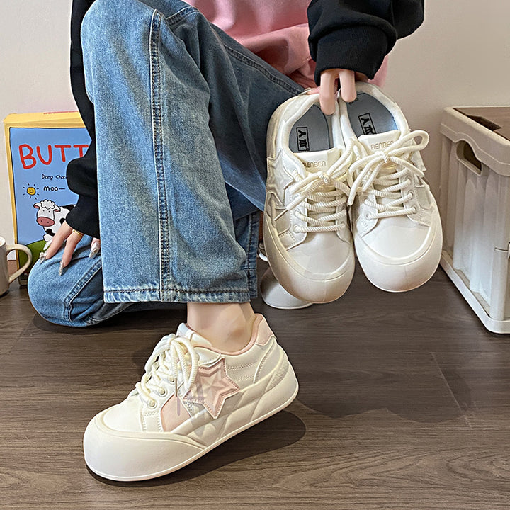 Damer Mode Sneakers med polstret indersål og fleksibel sål Stilla