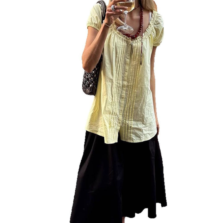 Dame legende quiltet bluse Stilla