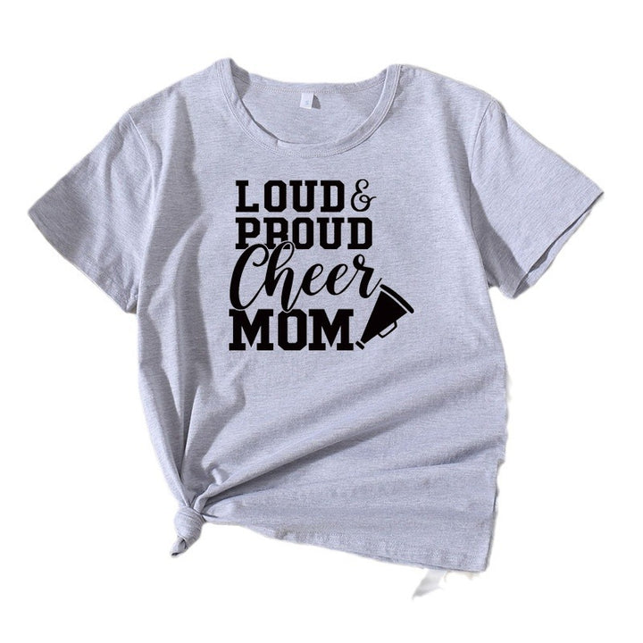 Kvinder Cheerleading Mor Grafik T-Shirt Stilla