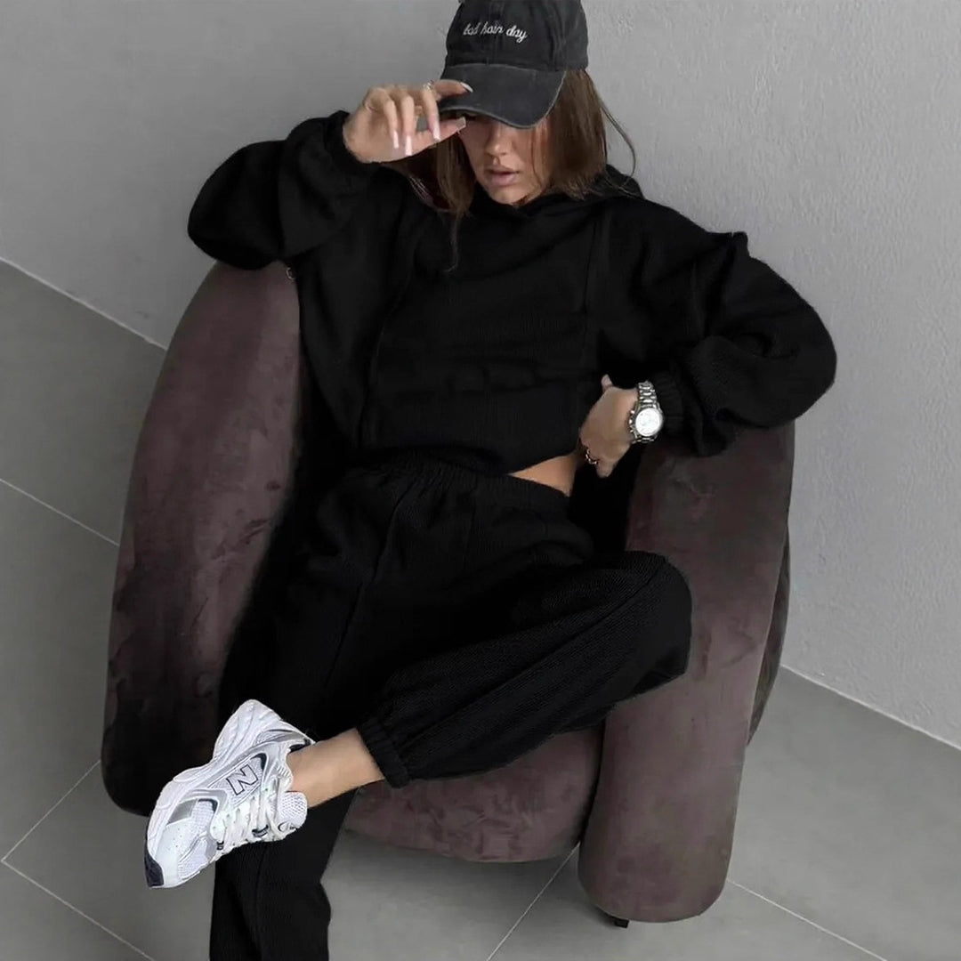 Dame Cozy Sweatset Stilla