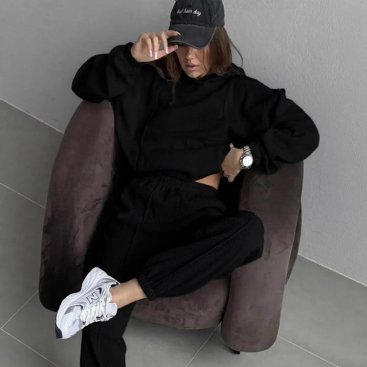 Dame Cozy Sweatset Stilla