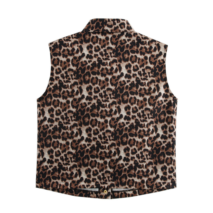 Femme Denim ærmeløs Utility Vest Stilla