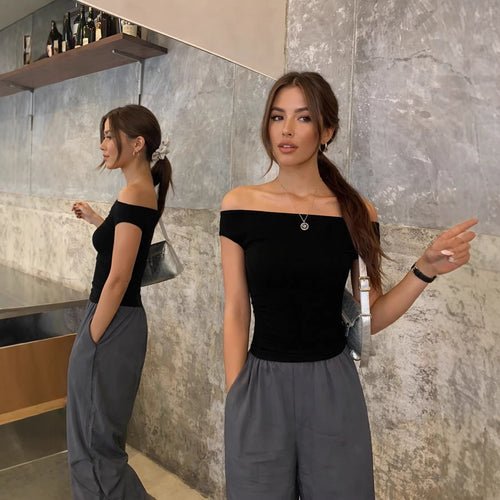 Dame Off-Shoulder Top Skovae