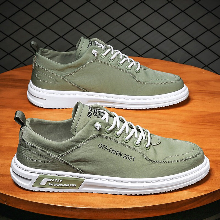 Dame Moderne Fritids Sneakers med Åndbart Overmateriale Stilla