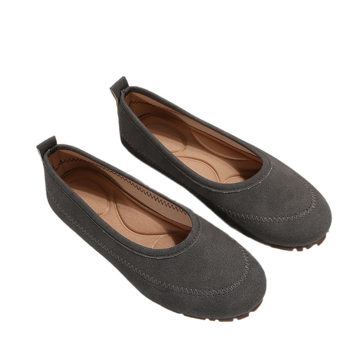 Dame ballerina-sko med ergonomisk fodstøtte og skridsikker sål Stilla