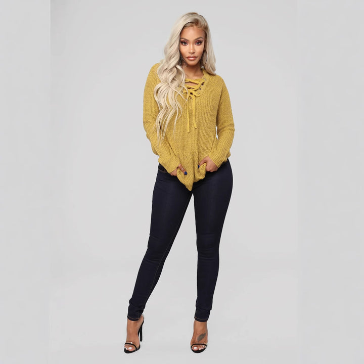 Dame højtaljede skinny jeans med figursygtende snit og komfortabel stretch Stilla