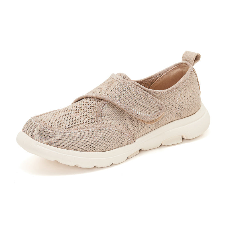 Dame komfortable Sneakers med praktisk velcro og åndbart overmateriale Stilla