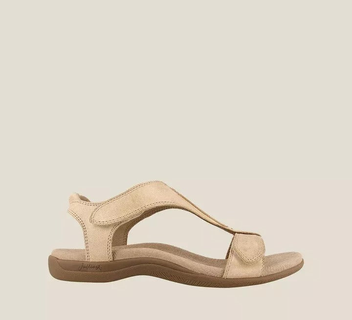Dame komfort-sandaler med justerbart remdesign og ergonomisk fodseng Stilla