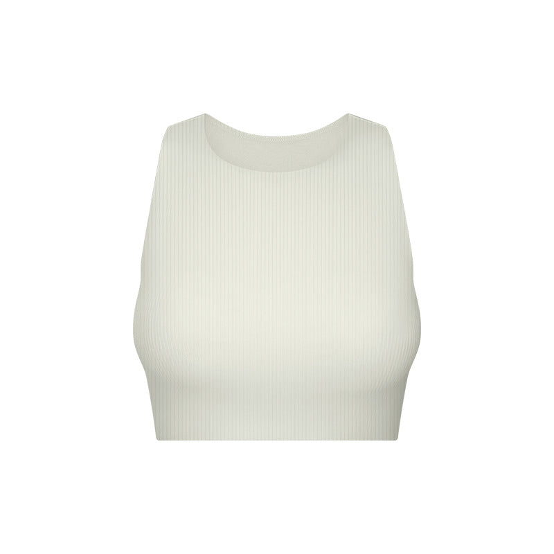 Stilla | Rib Turtleneck Sports Bra Høj Styrke, Stødabsorberende, Øvre Støtte
