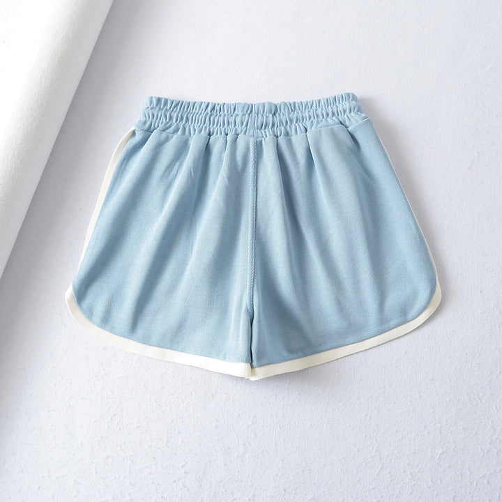 Dame Sporty Sweatshorts med elastisk talje og praktiske lommer Stilla