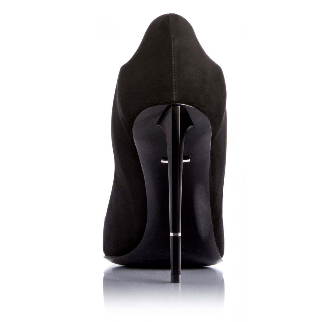 Femme Luxe Spids-Ti Stiletto-Hæle med Metallic-Detalje Stilla