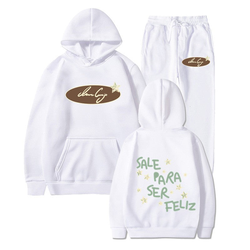 Kvinders hoodie sweatshirt med inspirerende tekst og afslappet pasform Skovae