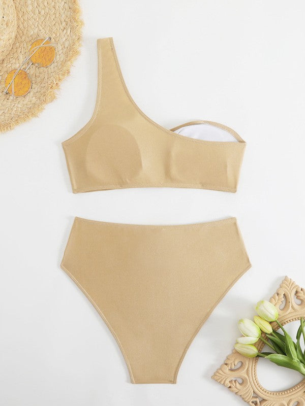Dame Én-Skulder Bikini Sæt Stilla