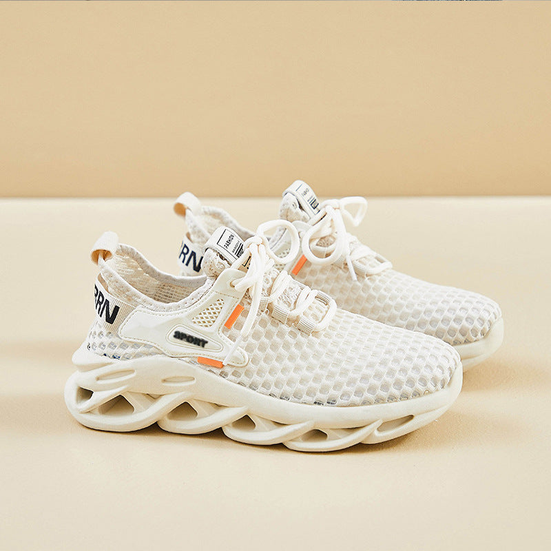 Herre Let Åndbar Sports Sneakers med Polstret Sål Stilla