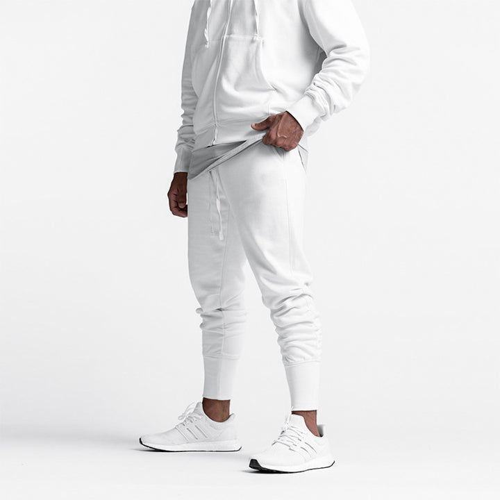 Herrer Sportlig Joggingbukser med Slim-Fit og elastisk Talje Stilla