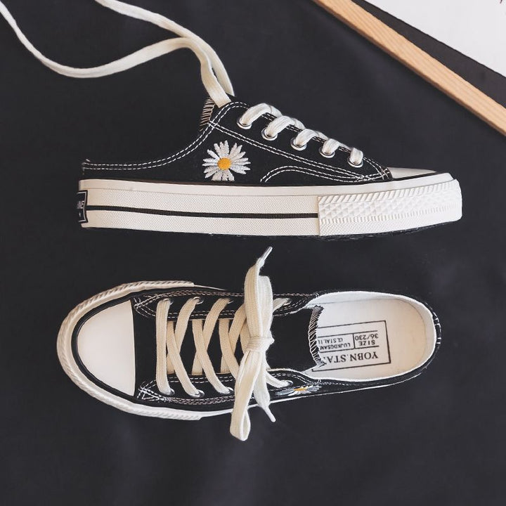 Dame fritids sneakers med åben hæl og afslappet stil Stilla