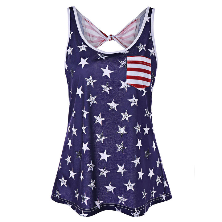 Dame Stjerner Print Active Tanktop Stilla