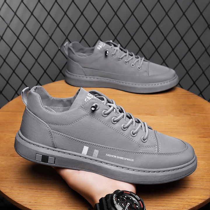 Femme Fritids Læder Sneakers Stilla
