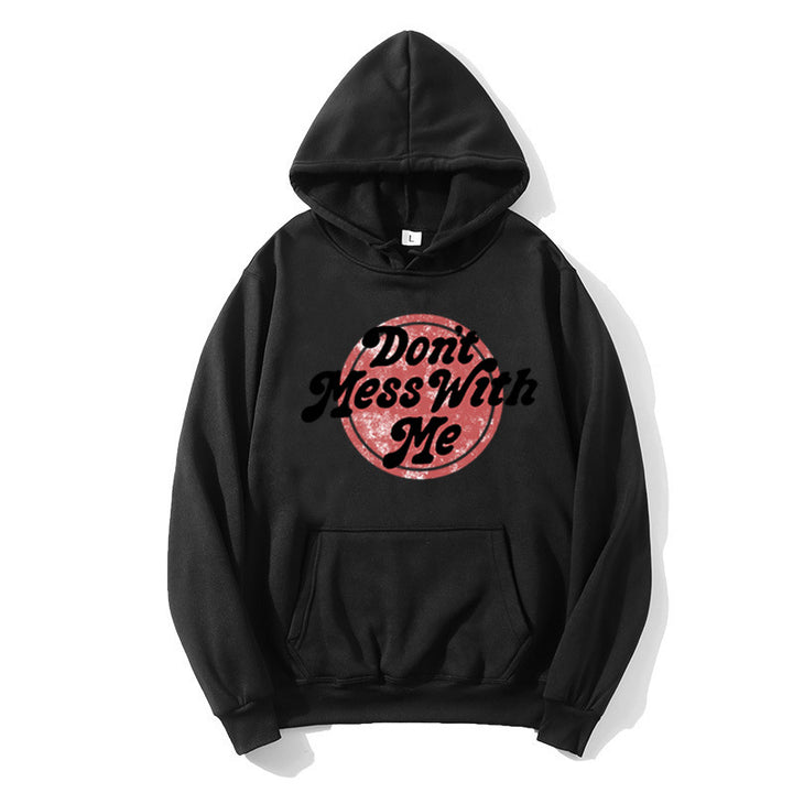 Kvinders hoodie med kreativt statementsdesign Skovae