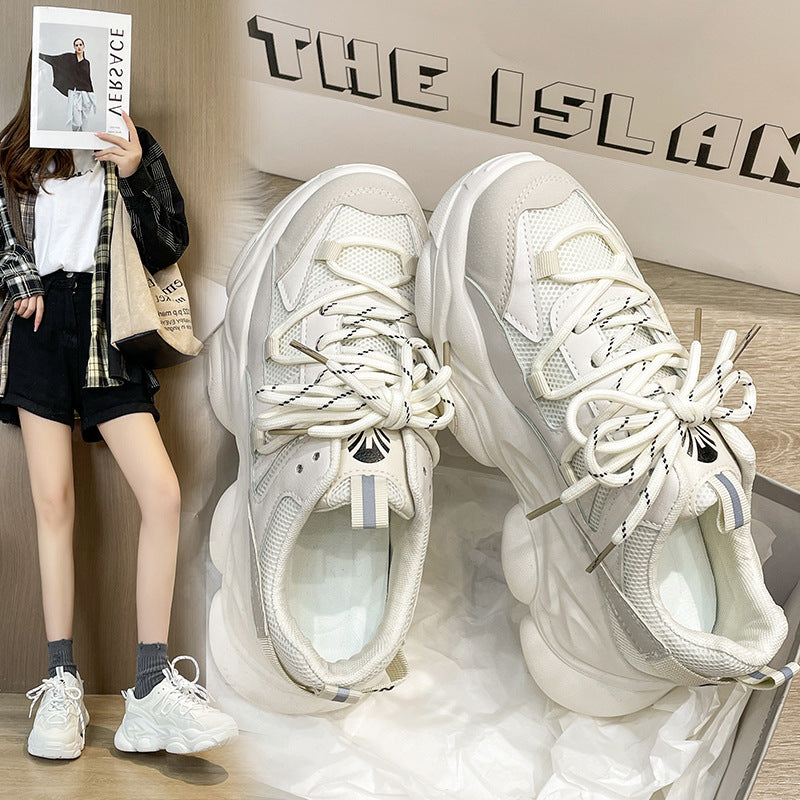 Dame Sporty Sneakers med stabiliserende sål og åndbare indsætnings Stilla