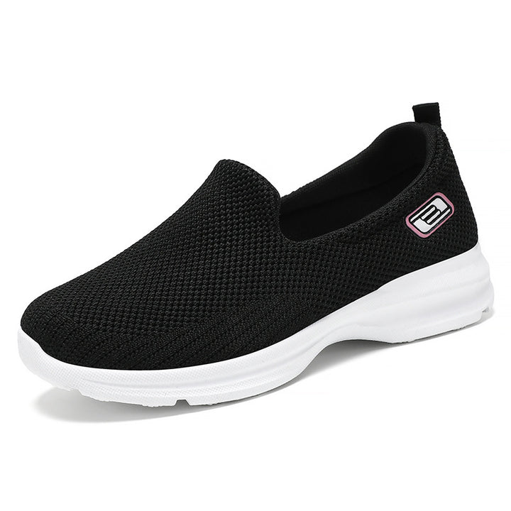 Dame Åndbare Slip-on Sneakers med fleksibel netstruktur og skridsikker sål Stilla