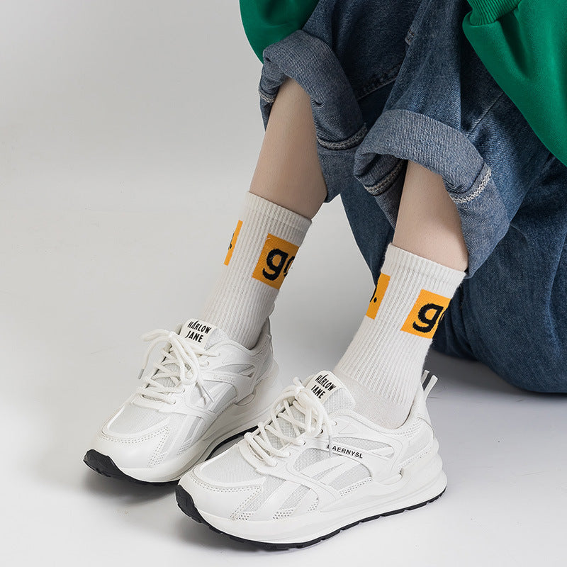 Damer Sporty Sneakers med åndbart mesh-overflade og dæmpende sål Stilla